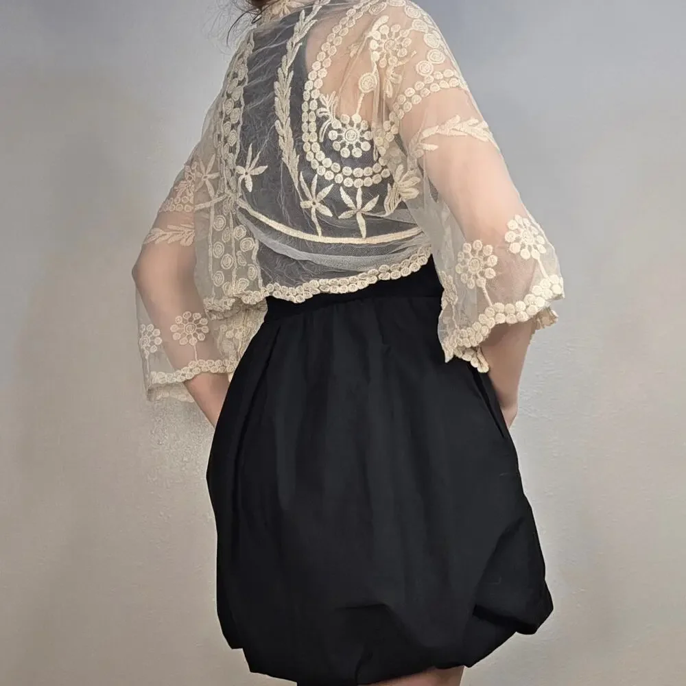 Nine West sheer lace